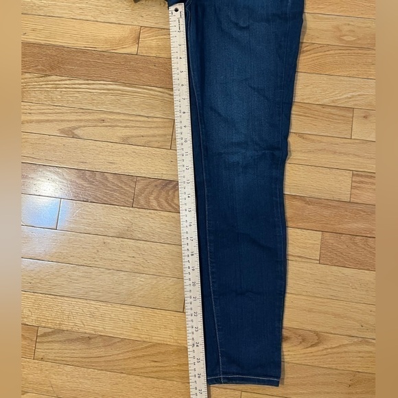 Paige Size 26  hoxton ankle jeans denim skinny dark wash - Picture 15 of 15